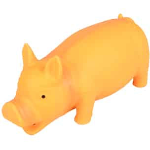 Cerdo Latex Fiona naranja 22cm
