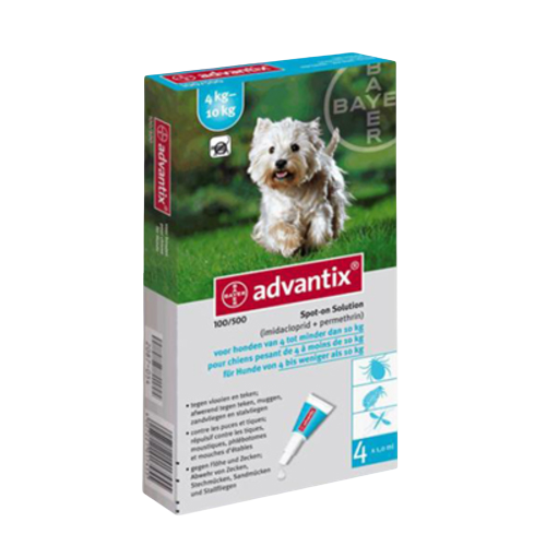 Advantix 4–10 kg (4 pipetas)