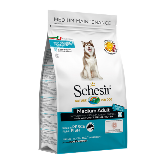 Schesir Medium Pescado 3 kg