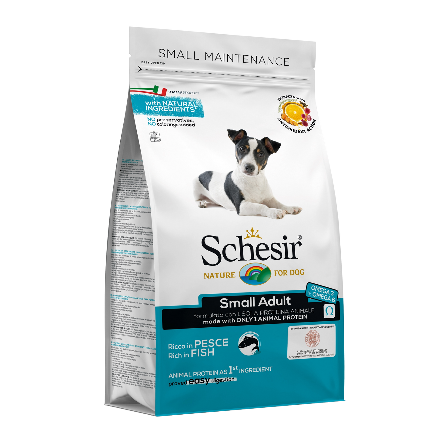 Schesir Small Mantenimiento Pescado 800g
