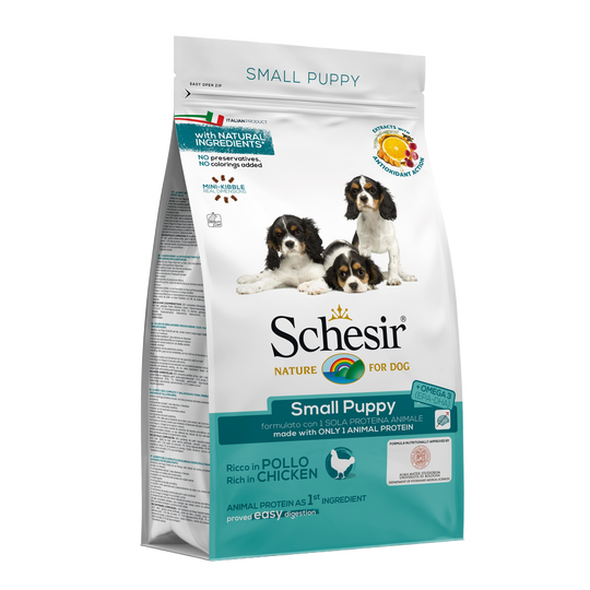 Schesir Small Puppy Pollo 800 g