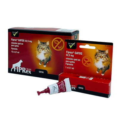 Pipetas Fiprex Gatos