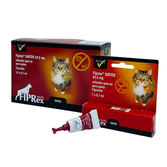 Pipetas Fiprex Gatos