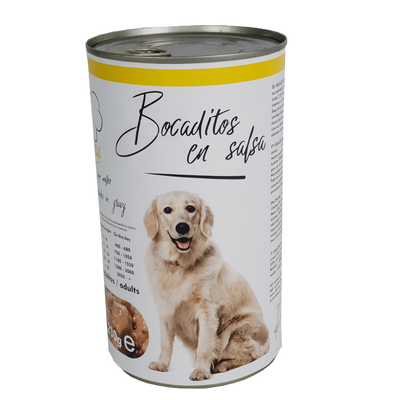 Lata Bocaditos Perro 1230g