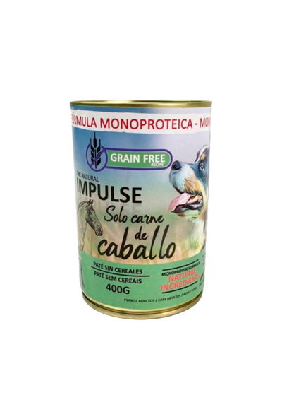 Lata Natural Impulse Perro 400g
