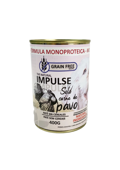 Lata Natural Impulse Perro 400g