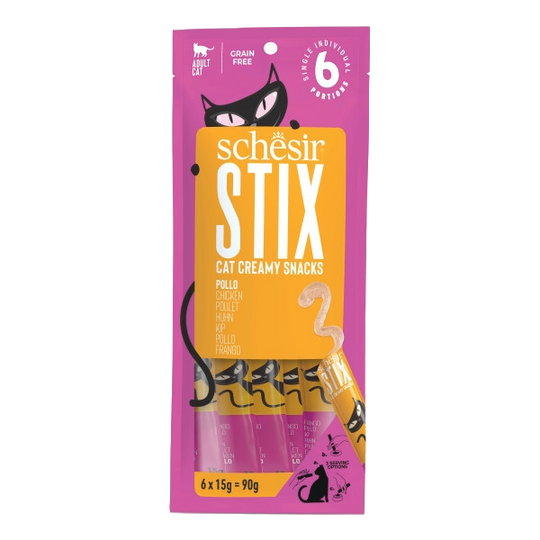 Schesir Snack Stix Pollo 6x15 g