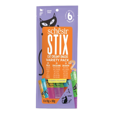 Schesir Snack Stix Surtido Variado 6x15g