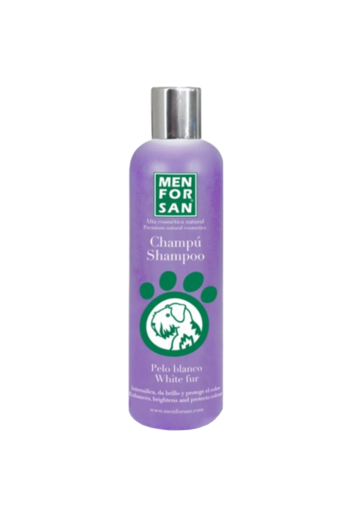 Champú para Perros Pelo Blanco Menforsan