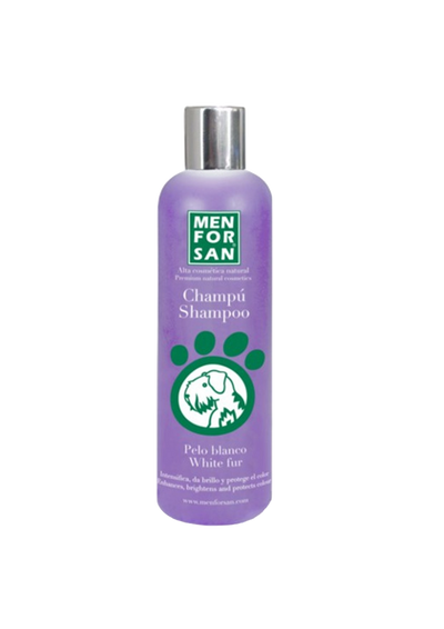 Champú para Perros Pelo Blanco Menforsan