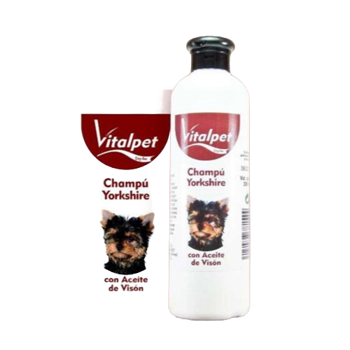 Champú para Perros Yorkshire con Aceite de Visón