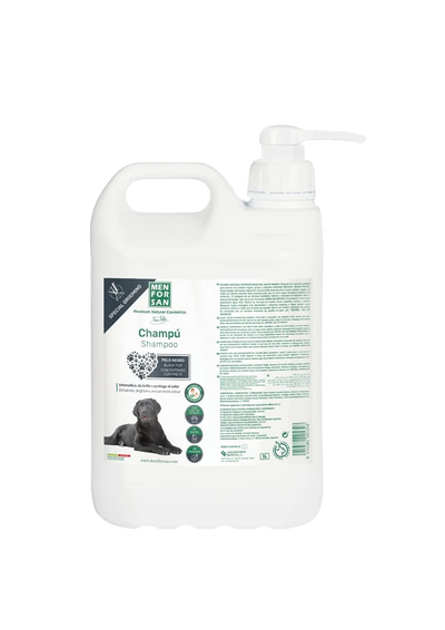 Champú Menforsan Pelo Negro para Perros