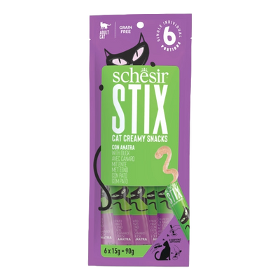 Schesir Snack Stix Pato 6x15g