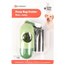 Dispensador de bolsas para perro con mosquetón