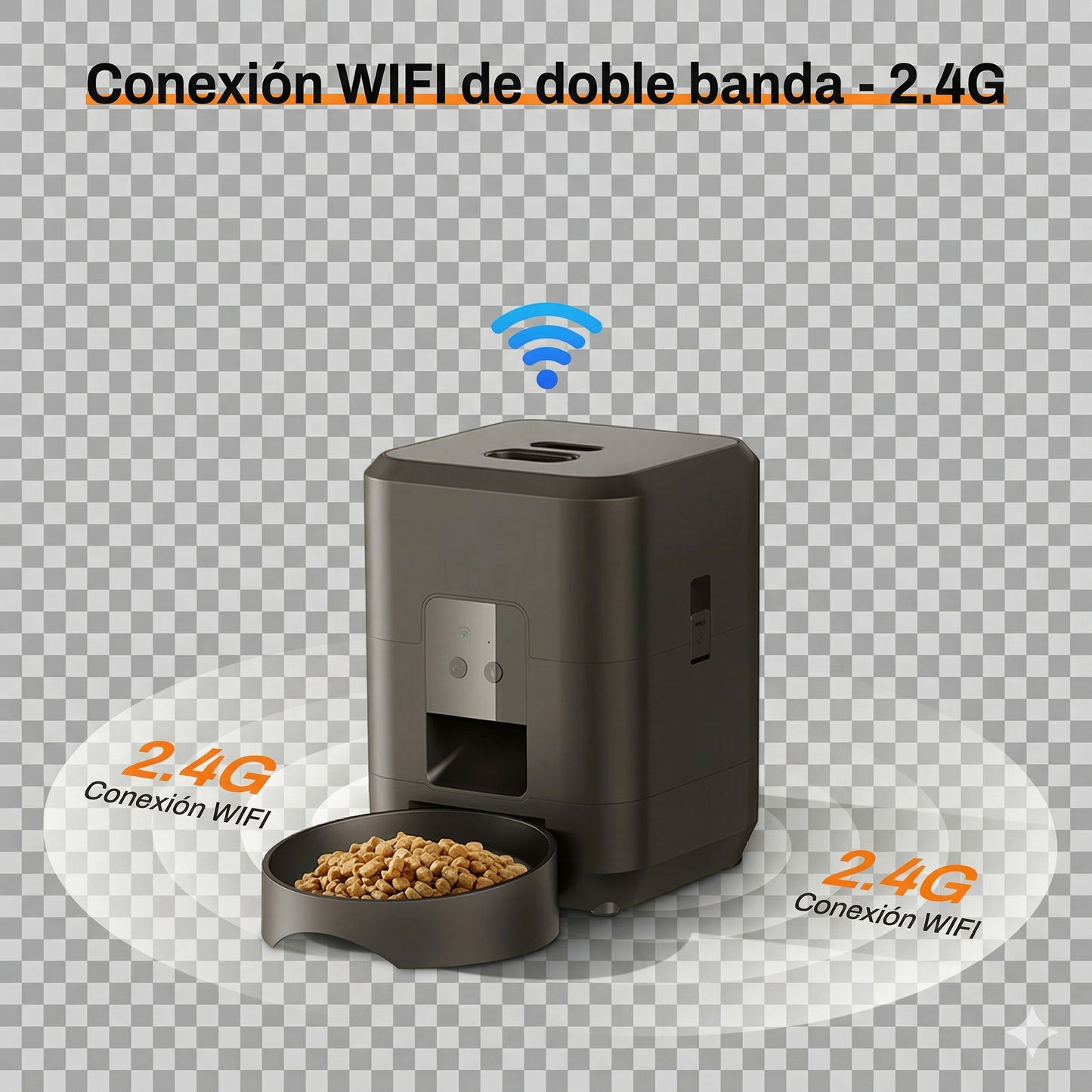 ALIMENTADOR AUTOMÁTICO INTELIGENTE PARA GATOS – CONTROL POR APP