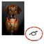 Collar led naranja