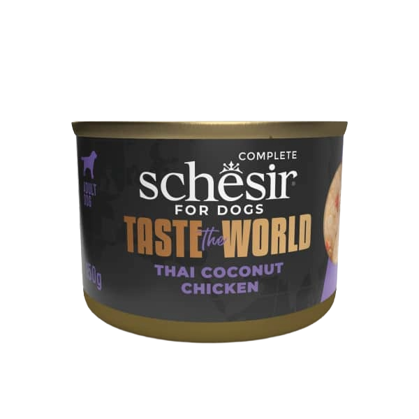 SCHESIR 150 GR POLLO CON LECHE DE COCO