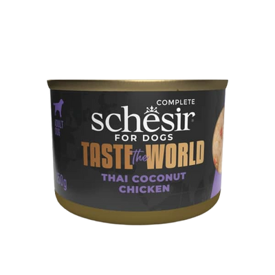 SCHESIR 150 GR POLLO CON LECHE DE COCO