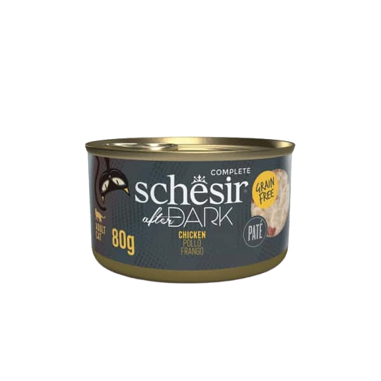 Schesir After Dark paté pollo 80 g para gatos