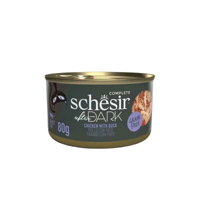 SCHESIR AFTER DARK POLLO CON PATO 80 GR