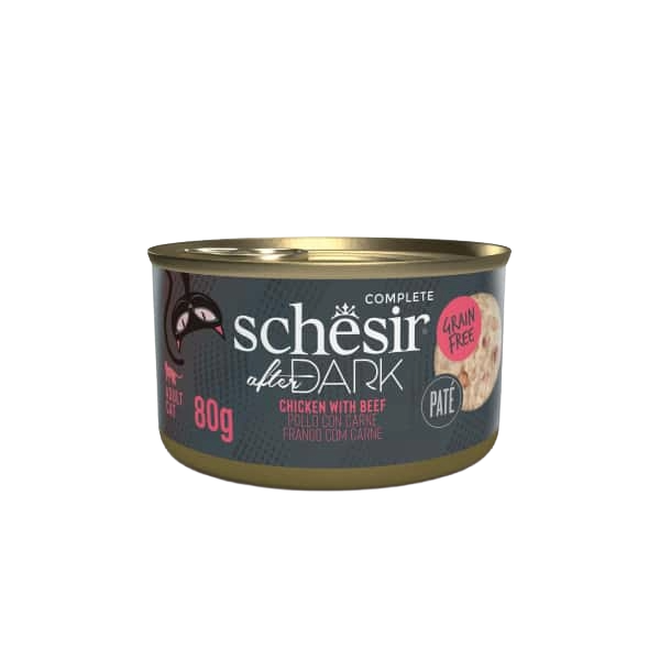 SCHESIR AFTER DARK PATÉ POLLO CON TERNERA 80 GR