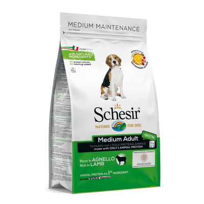 Schesir Medium Cordero 3kg