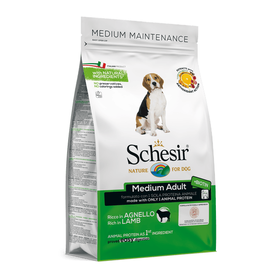 Schesir Medium Cordero 3 kg