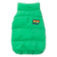 Abrigo acolchado para perros FuzzYard Ashbury verde