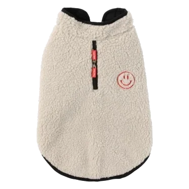 Abrigo de borreguito para perros FuzzYard Basecamp stone