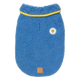 Abrigo de sherpa para perros FuzzYard Hana con flor azul