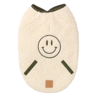 Abrigo reversible para perros FuzzYard Nara beige