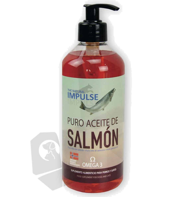 Aceite de salmón Natural Impulse para perros