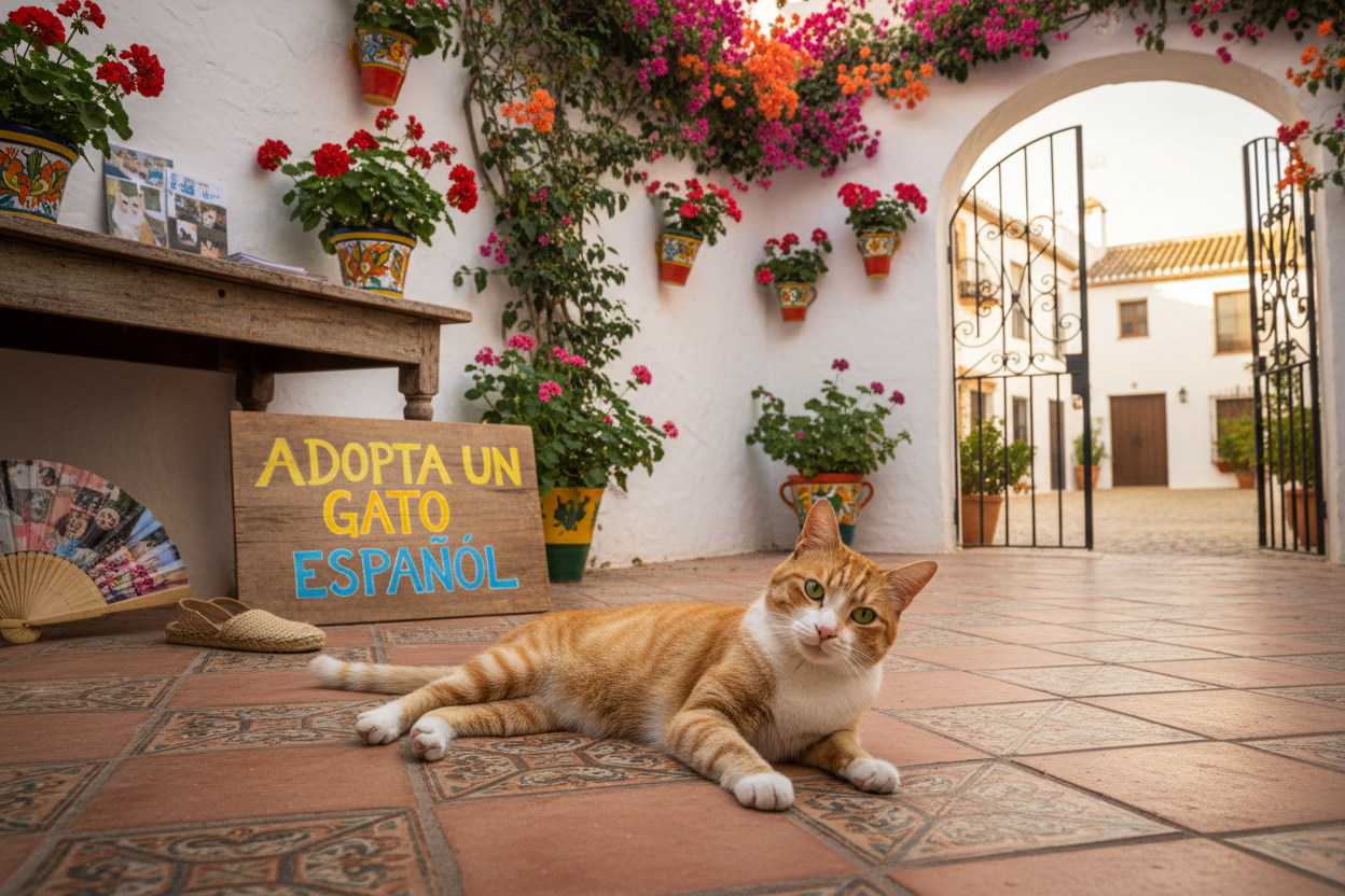 ADOPTA UN AMIGO GATO ESPAÑOL