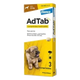 AdTab antiparasitario para perros, envase de 3 comprimidos