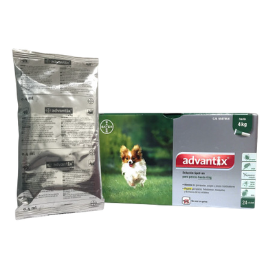 Advantix 0–4 kg (4 pipetas blister)