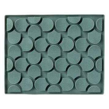 Alfombra lamedora para perros FuzzYard Life Myrtle Green