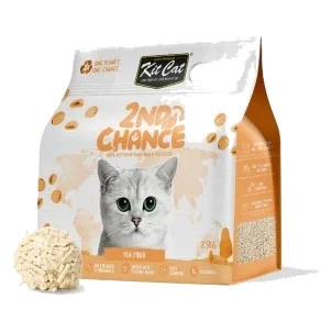 Arena para gatos de guisante y yuca Kit Cat 2nd Chance 7 L