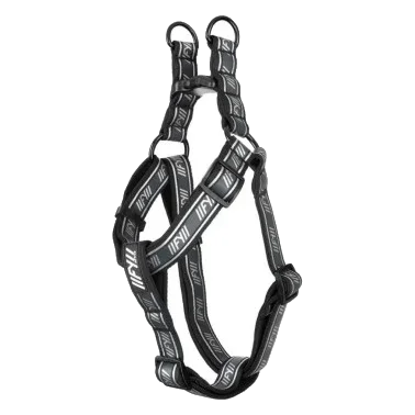 Arnés ajustable para perros FuzzYard FY Active Strap negro