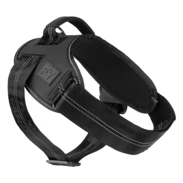 Arnés Flash para perros FuzzYard Blackout reflectante