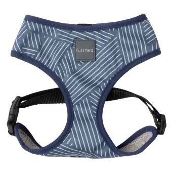 Arnés para perros FuzzYard Thornbury Aegean Blue de licra
