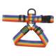 Arnés petral Bub's Rainbow ajustable para perros