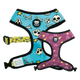 Arnés reversible Dukier Calaveras para perros