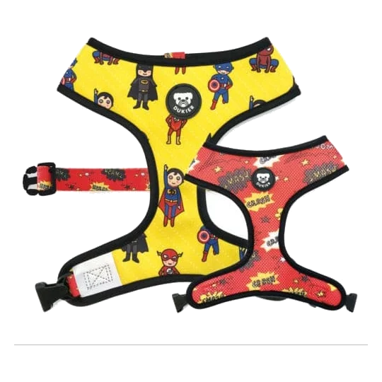 Arnés reversible Dukier Superheroes para perros