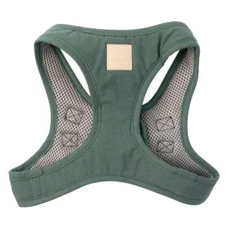 Arnés step-in para perro de algodón FuzzYard Life Myrtle Green