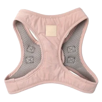 Arnés step-in para perro de algodón FuzzYard Life Soft Blush