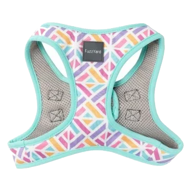 Arnés Step-In para perros FuzzYard Bubblegum Burst