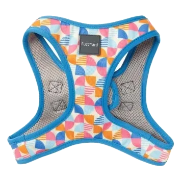Arnés Step-In para perros FuzzYard Fresh Zest transpirable