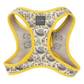 Arnés Step-In para perros FuzzYard Go Bananas transpirable