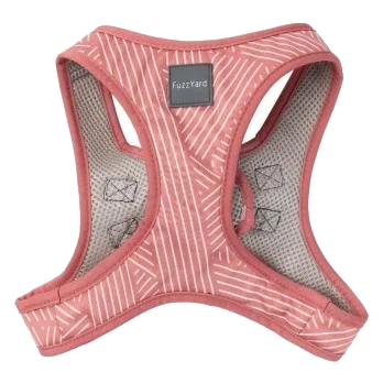 Arnés Step-In para perros FuzzYard Thornbury Brick Red