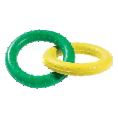Aro de caucho Classic Pimple Solid Rubber Rings para perros, 190 mm